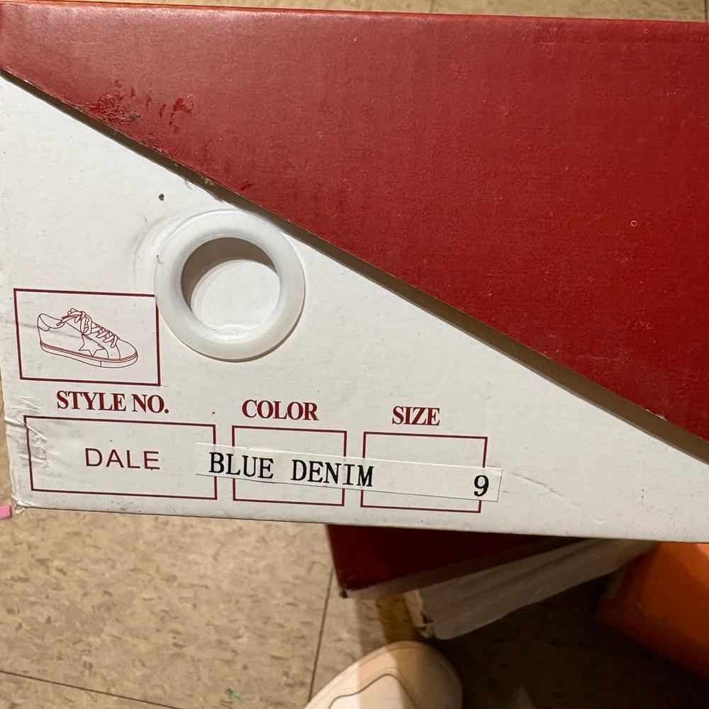 Blue Denim Women’s Sneakers - Picture 5 of 7